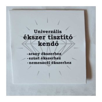Ékszer tisztító kendő 