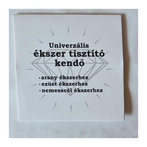 Ékszer tisztító kendő 