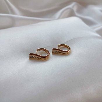 LUNA 18K színű fülbevaló Xuping 