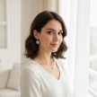 Alice 18 karát színű antiallergén minőségi kristályos fülbevaló 