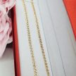 Lili 18 karát színű 45 cm hosszú 4mm széles antiallergén nyaklánc 